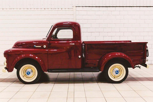 Imagem 1 de 12 de Fargo Pick Up 1951 51 - Original - Premium - Placa Preta