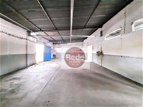 Imagem 12 de 23 de Galpão Para Alugar, 386 M² Por R$ 6.500,00/mês - Jardim América - São José Dos Campos/sp - Ga0152