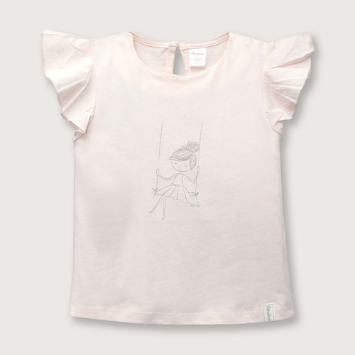 Polera De Bebés Esencial Rosado (6m - 4a)