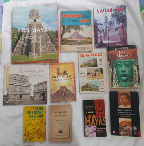 11 Libros, Maya, Guia  Puuc, Civilizacion Maya, Los Mayas