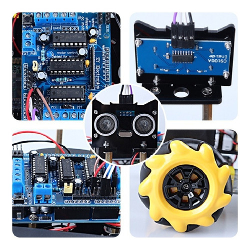 Kit De Robot Inteligente Para Arduino Uno R3 Con Control De