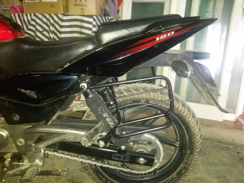 Soporte Lateral Alforjas C/base Bajaj 180 F Rouser