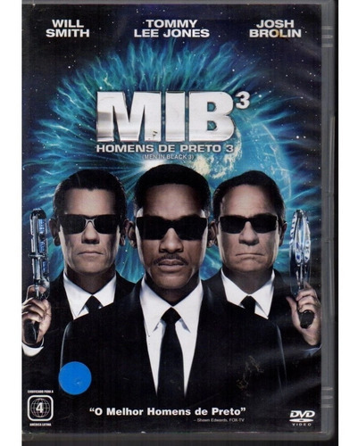 Dvd Lacrado - Mib 3 - Homens De Preto 3
