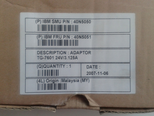 Imagen 3 de 6 de Fuente De Poder Para Impresora Ibm Gr