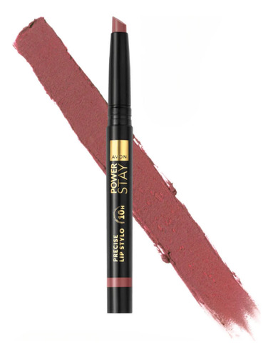 Avon Power Stay Labial Preciso En Barra Hasta 10h Duración Feisty Fawn