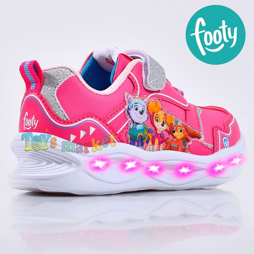 Zapatilla Con Luces Peppa Pig Frozen Paw O Cars Disney Footy