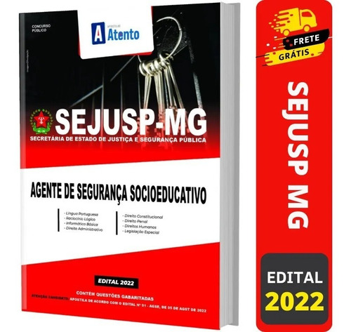 Apostila Concurso Seds Mg - Agente Segurança Socioeducativo