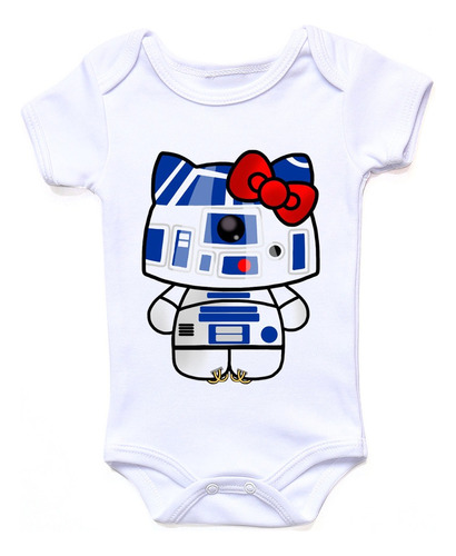 Pañalero Bebé Star Wars Chibi R2-d2 Hello Kitty Kawaii #1