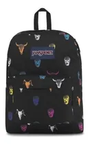 Comprar Mochila Jansport Superbreak Dead Icons Color Negro Diseño de la tela Day of the Dead