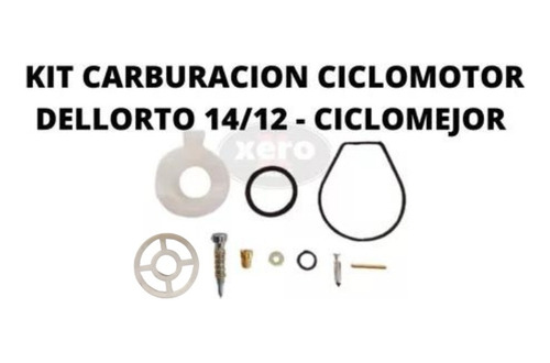 Kit Carburacion Ciclo T/ Dellorto 14/12 Zanella-juki-garelli