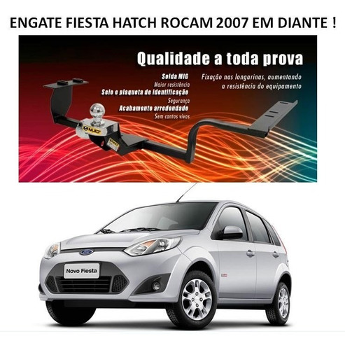 Engate Ford Fiesta Hatch Rocam Supercharge 2007 Em Diante