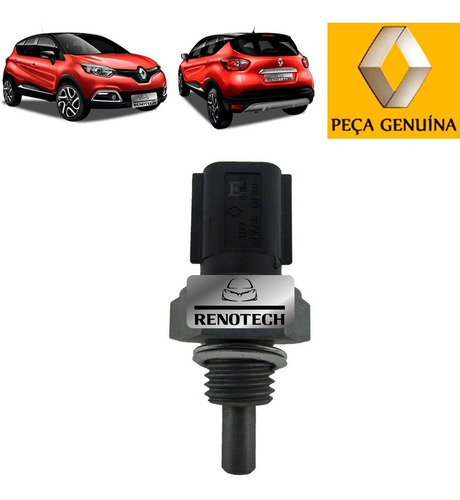 Sensor Temp Inj Preto 2 Fios Captur 2.0 16 Acima 226300007r