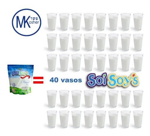 Paquete Doble Soisoys Bebida De Soya En Polvo 1kg /soyacen
