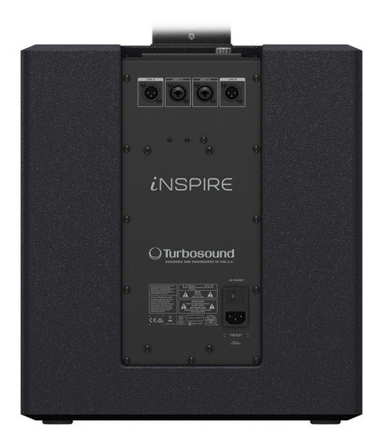 Columna Turbosound C/poder Mod Ip2000 V2 Color Negro