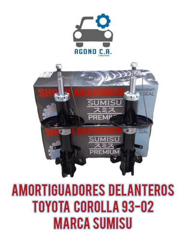 Amortiguadores Delanteros Toyota Corolla 93-02