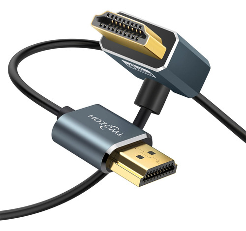 Twozoh Cable Hdmi Flexible A Hdmi En Ngulo De 2703.3 Pies, C