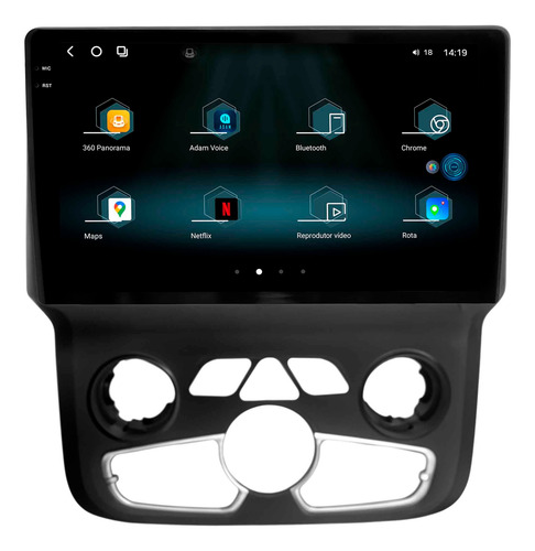 Multimidia Aikon Fóton G3 Dodge Ram 13/18 8+256gb Octa 2k 9p