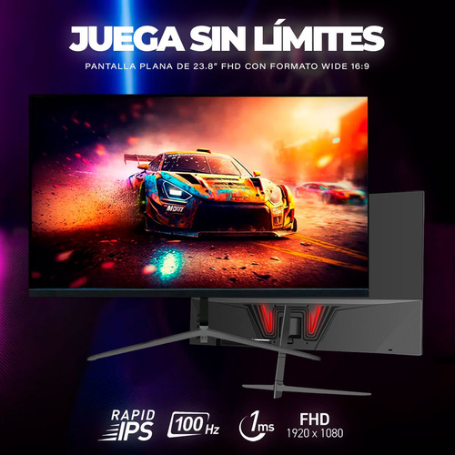 Monitor Gamer 24 Tecmiyo Fhd 100hz 1ms Anti Reflejo Ips
