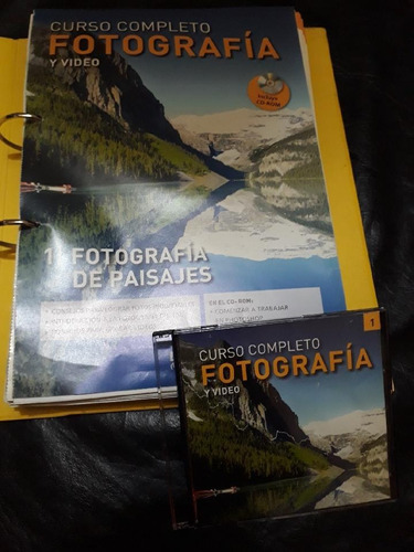 Fasciculos De Curso Completo De Fotografia Y Video  Con Cd