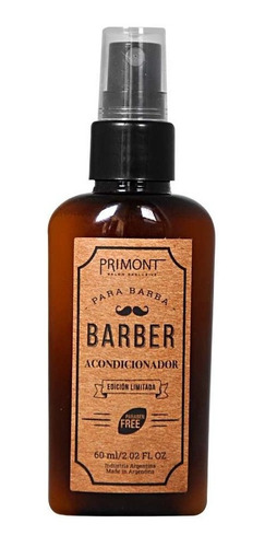 Kit Para Barba De Lujo Primont Barber + Bolsito De Regalo
