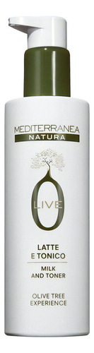 Leite e tônico facial de oliva orgânico mediterrâneo 200 ml Tempo de aplicação Dia/Noite Tipo de pele Todos os tipos de pele