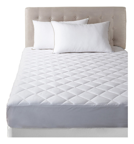 Protector De Colchon Matelaseado Twin 1 Plaza 80x190 Decohoy