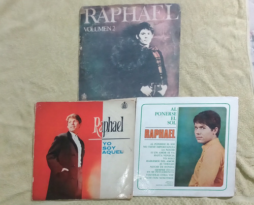 Raphael Lote X 3 Discos (l.ps)