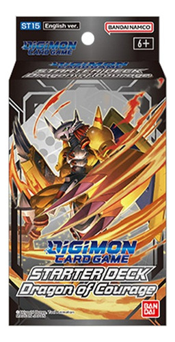 Digimon Card Game: Starter Deck - Dragon Of Courage (st15)