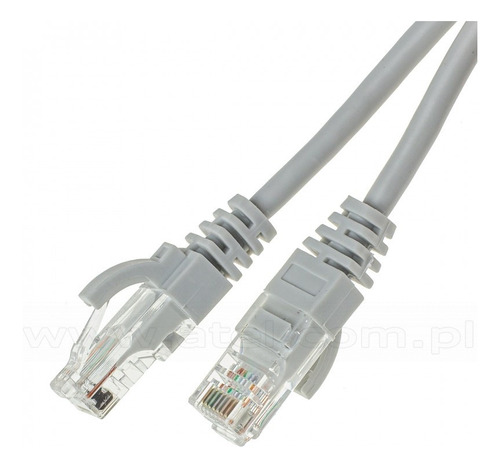 Patch Cord Wireplus+ Cat5e Gris 2m