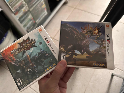 Duo Monster Hunter Nintendo 3ds Originales