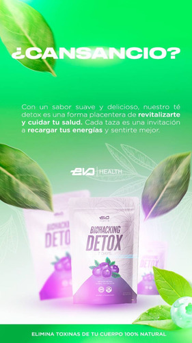 Te Detox - Desintoxicación - Baja De Peso