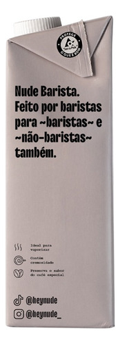 Nude Kit 6x Leite De Aveia Barista 1l