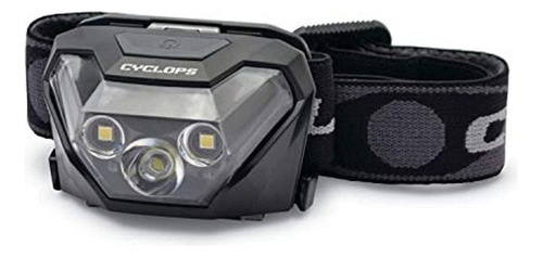 Cyclops 5w Cree Led Faro De 500 Lumenes Con Led Rojo, Corre