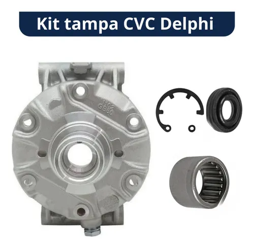 Tampa Dianteira Frontal Pescoço Compressor Delphi Mahle Cvc Tampa Dianteira Frontal Pescoço Compressor Delphi Mahle Cvc