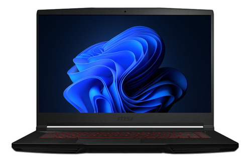 Laptop Msi Thingf63 Core I7 Ram 16gb Ssd 512gb Rtx 4050 15.6 Color Negro