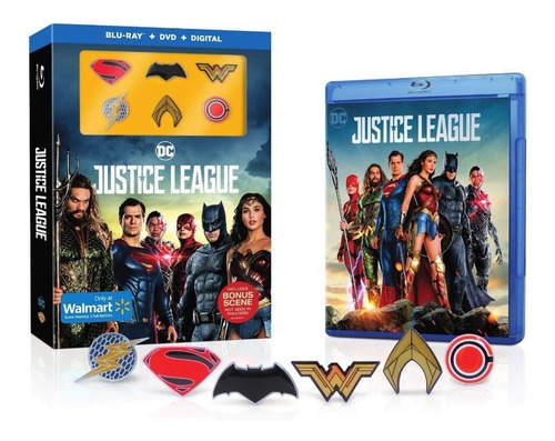 Blu Ray Justice League Con Pines Marvel Dc  