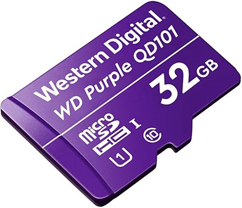 Tarjeta De Memoria Wd Purple 32 Gb Wdd032g1p0c