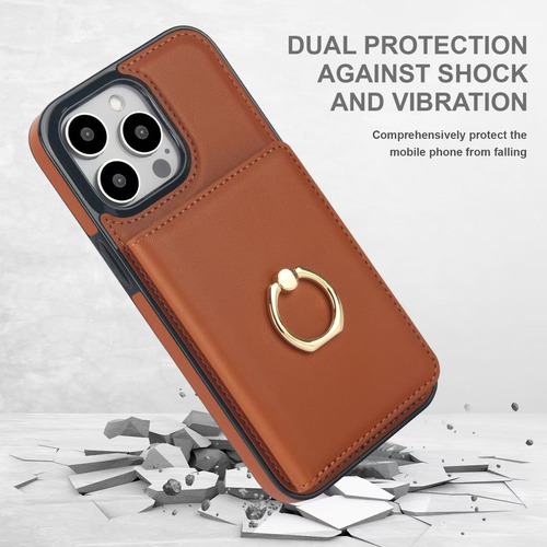 Mobile Phone Case With Card Holder For 14/15pro Max