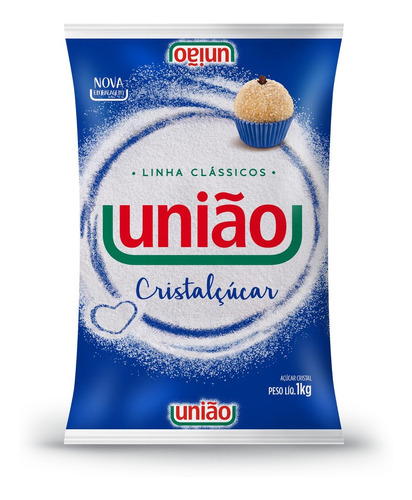 Açúcar Cristal União Cristalçúcar Pacote 1kg