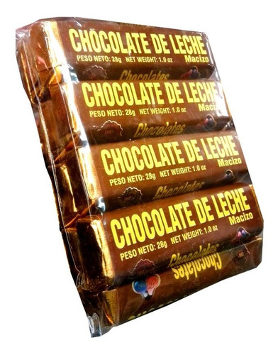 Chocolate En Barra Triunfo X 12