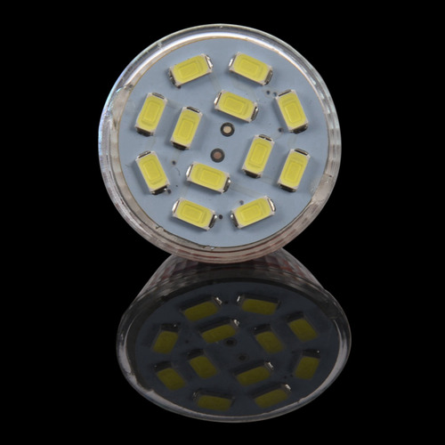 Foco Led Gu4 (mr11) De 6 W, 12 Smd 5730, 570 Lm, 12 V