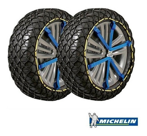 Kit Cadenas Nieve Hielo Tela Textil Michelin R15 16 17 18