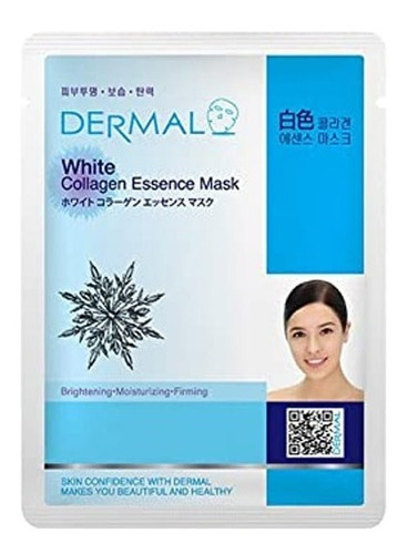 Mascarilla Coreana Dermal White 100 Piezas 23g