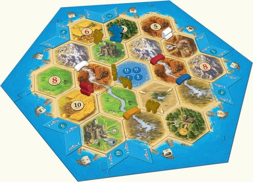 Juego Catan Expansión Traders Y Barbarians 5ta Edición