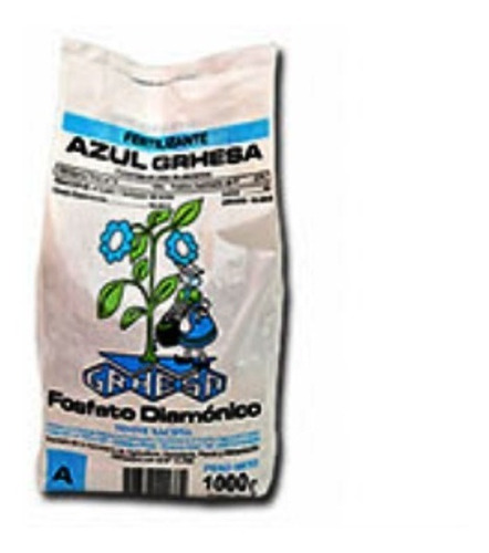 Fertilizante Fosfato Diamónico Azul  Grhesa X 500 Grs