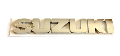 Emblema Insignia Suzuki Plástico Autoadhesivo  15.3x2.5 Cms