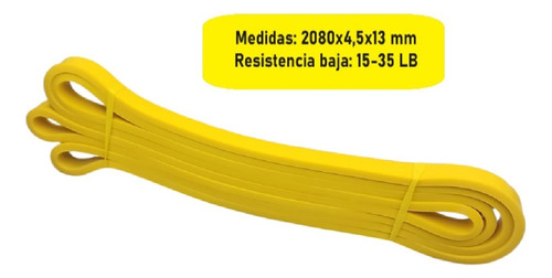 Banda Elastica Power Band 15-35lb (6-15.8k) Resistencia Baja
