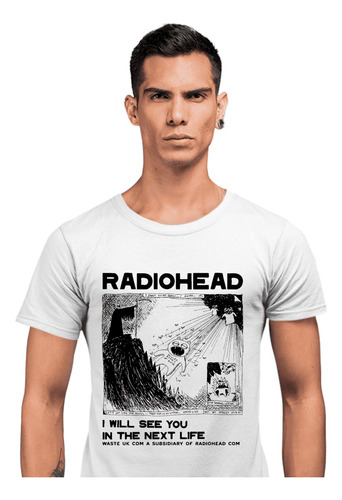 Playera Radiohead Kid A Ok Computer Thom Yorke El Rockerito 