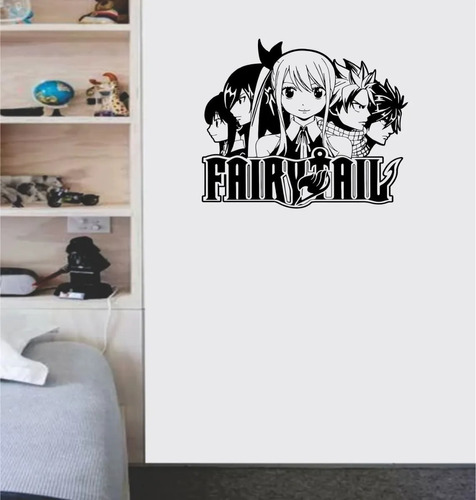 Vinilo Sticker Adhesivo Decorativo Anime Fairy Tail 58x70cms