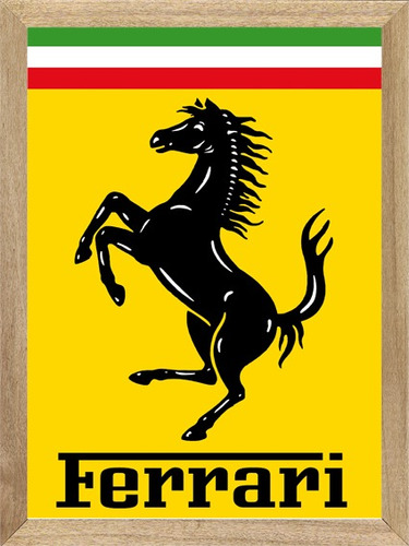 Ferrari Logo, Cuadro, Auto, Poster         P264